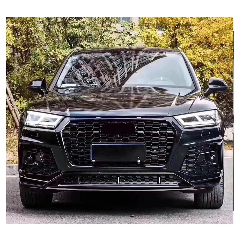 car bodikits Star Shining style front bumper with grill for Q5 SQ5 high quality body kits Upgrade RSQ5 style 2018 2019 2020