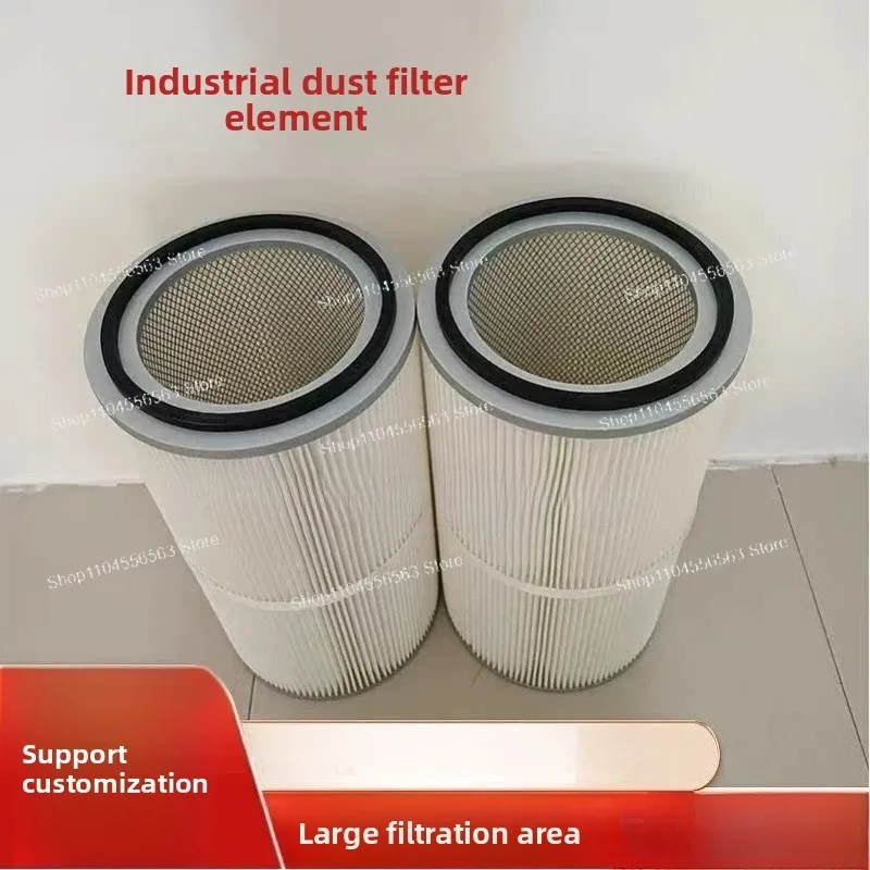 Industrial Dust Filter Cartridge for Powder Coating Workshop, Pulse Vacuum Cleaner Air Filter Element
