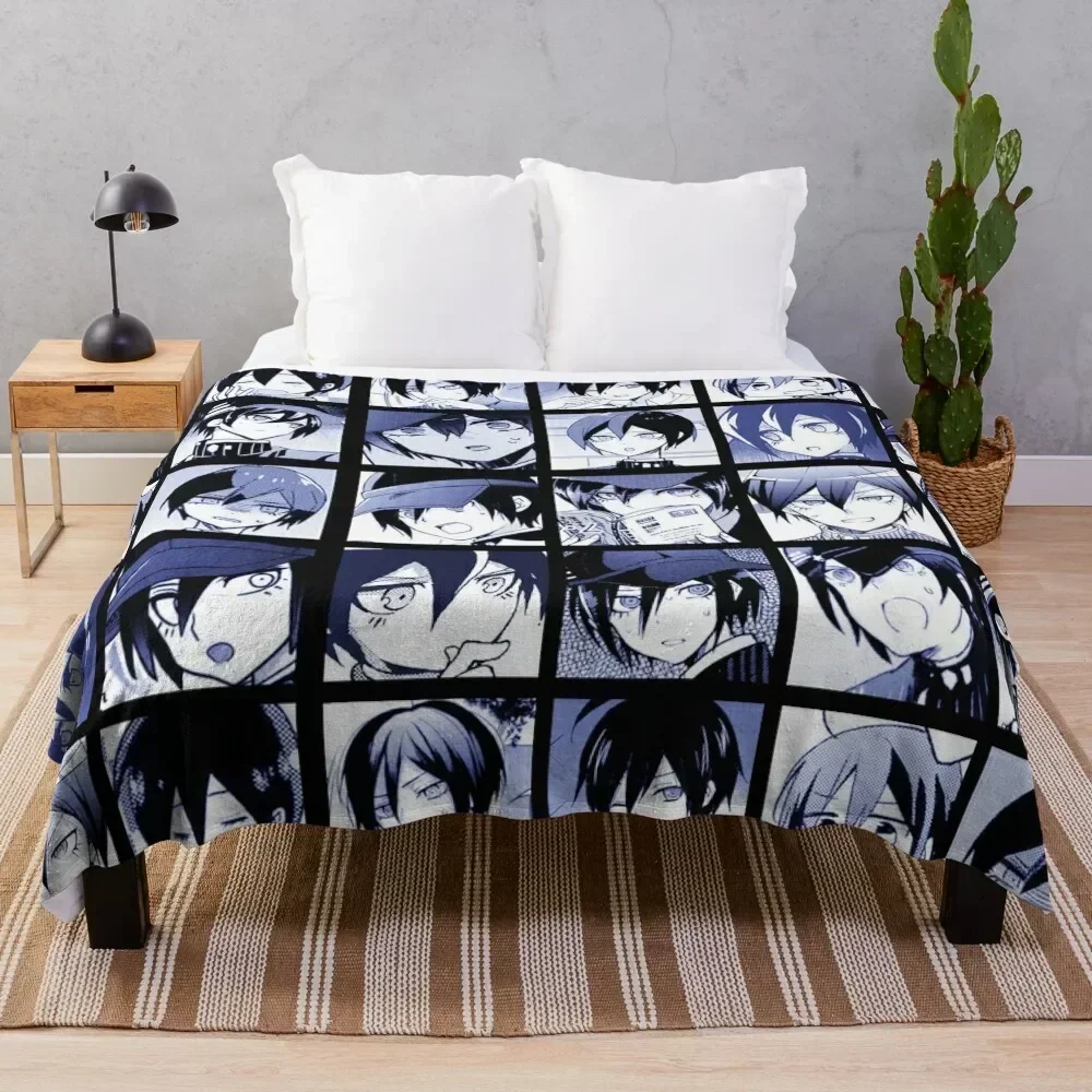 

Shuichi Manga Collection (Colored) Throw Blanket Multi Purpose Soft Warm Blanket for Home Travel