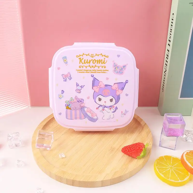 

Sanrio Kuromi Pudding Dog My Melody Ланч-бокс Ланч-бокс Студенческий взрослый кампус на открытом воздухе Бестселлер Новый продукт Хит-продукт