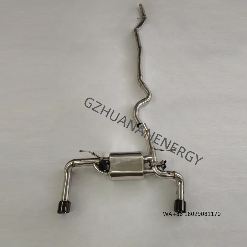 

Выхлопная система Catback по лучшей цене для BMW 320I 320Li F30 F35 2.0T 2013+ с клапаном, модифицированная, для заднего бампера MP