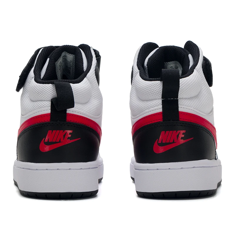 

Nike Women's Shoes, Big Kids' Shoes, Court Borough Sneakers, Trendy Fashion Casual Shoes, Retro Mid-Top Sneakers Cd7782-110
