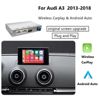 Módulo inalámbrico CarPlay Android Auto para Audi A3 8v Q2 8P 2013-2018 Bluetooth USB funciones de cámara de marcha atrás