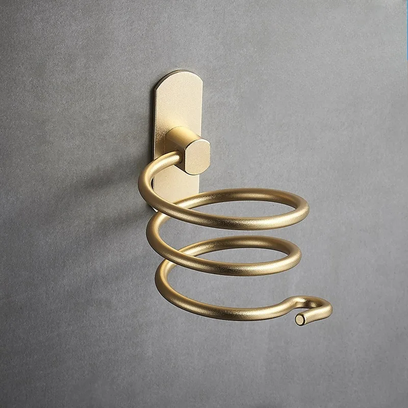 Aluminium Badezimmer Haartrockner und Glätteisen Halter Wandregale Zubehör Gebläse Regale Haartrockner Organizer Rack