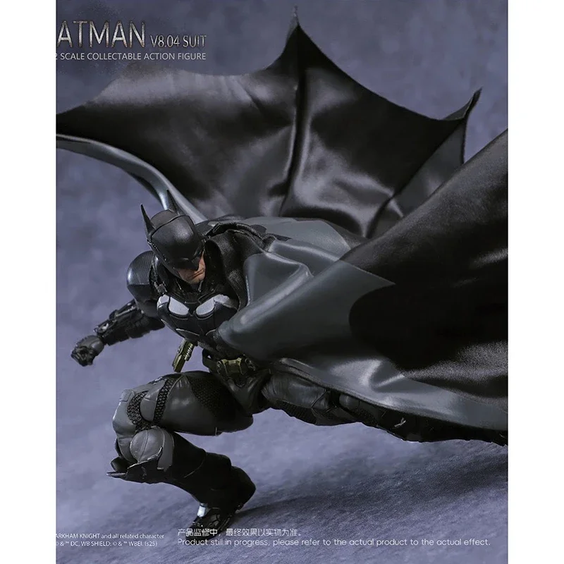 100% الأصلي 1/12 باتمان أركام نايت باتسويت V8 04 باتمان فيلم أنيمي عمل جمع أرقام نموذج اللعب #2