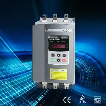 Powtran PR5200+series 5.5KW~500KW Built-in Bypass Motor soft starter/AC Motor soft starter/Engine protection/50/60Hz/low cost