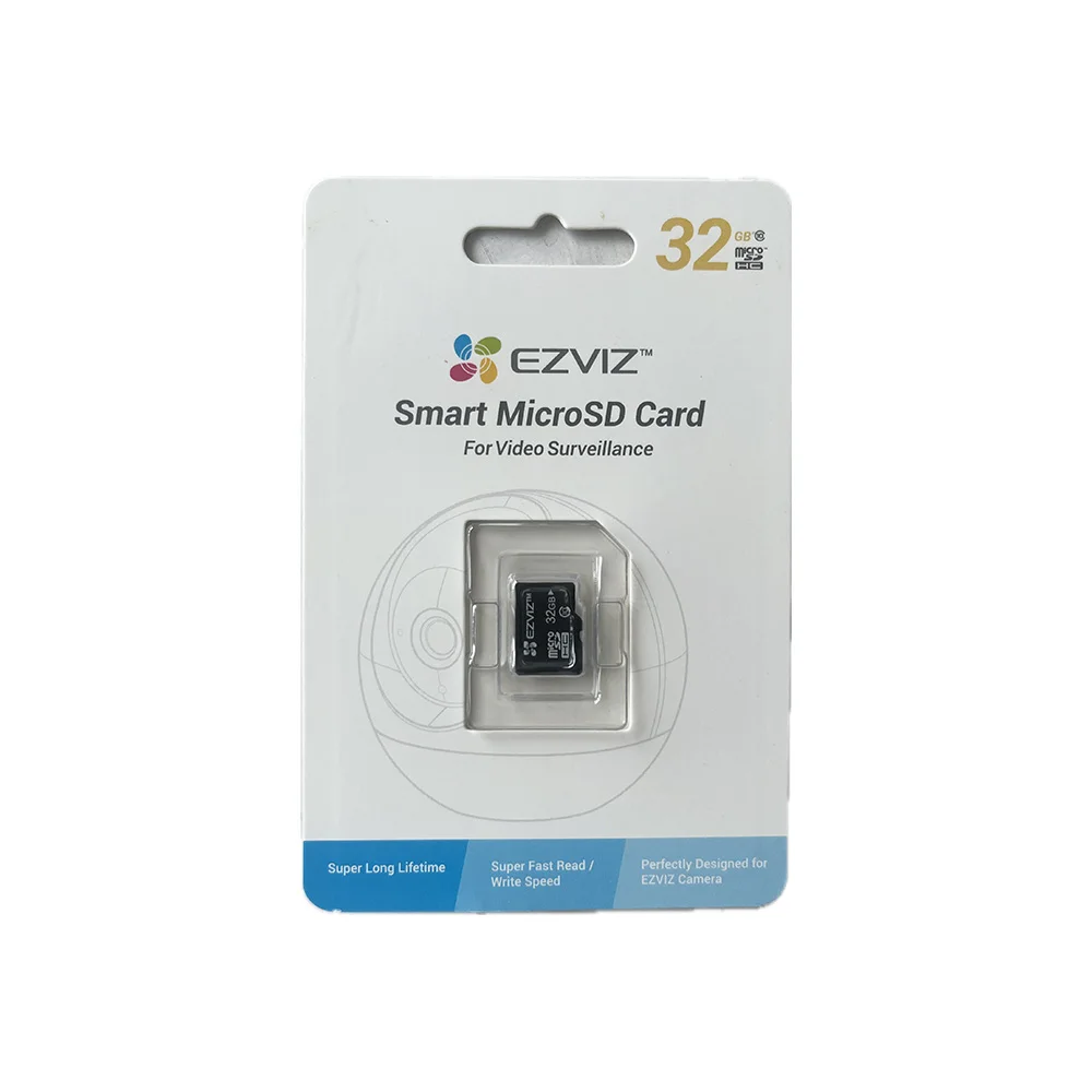 EZVIZ 32GB 64GB 128GB 256GB 512GB クラス10 高速読み書き MicroSD TFカード Hikvision防犯カメラ用
