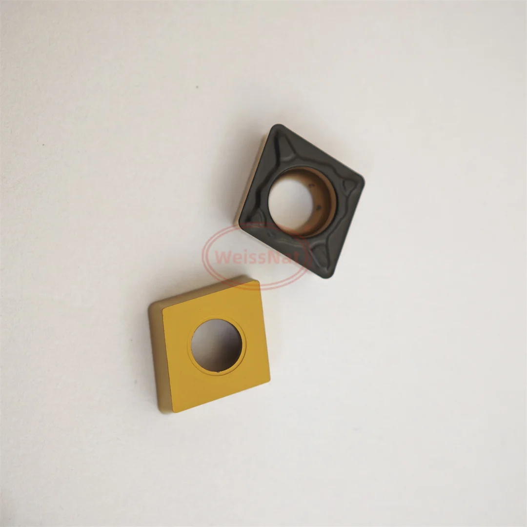 

Твердосплавные пластины WeissNat CCMT09T304/CCMT09T308/CCMT060204/CCMT060208/CCMT120404/CCMT120408/CCMT120412-HAH YP9210 YP9220 CCMT-HAH