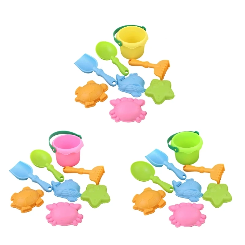 مجموعة لعب الشاطئ الصيفية للأطفال، مجموعة دلو لعبة الماء والرمل للمتعة في الهواء الطلق وأداة 15UB #1