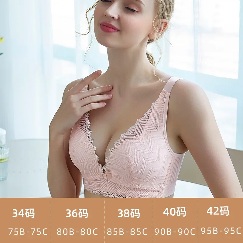 تنفس القطن الخالص امرأة الصيف التمريض الجبهة الرضاعة الطبيعية حمالات الصدر ملابس جديدة مقاومة الدانتيل حمالات الصدر القطن منعش نمط حمالات الصدر