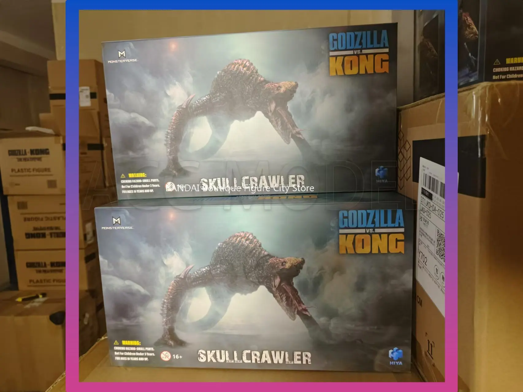 

In Stock HIYA Exquisite Basic Series None Scale Godzilla Vs Kong Skull Crawler Action Figure Collection Toy Gift