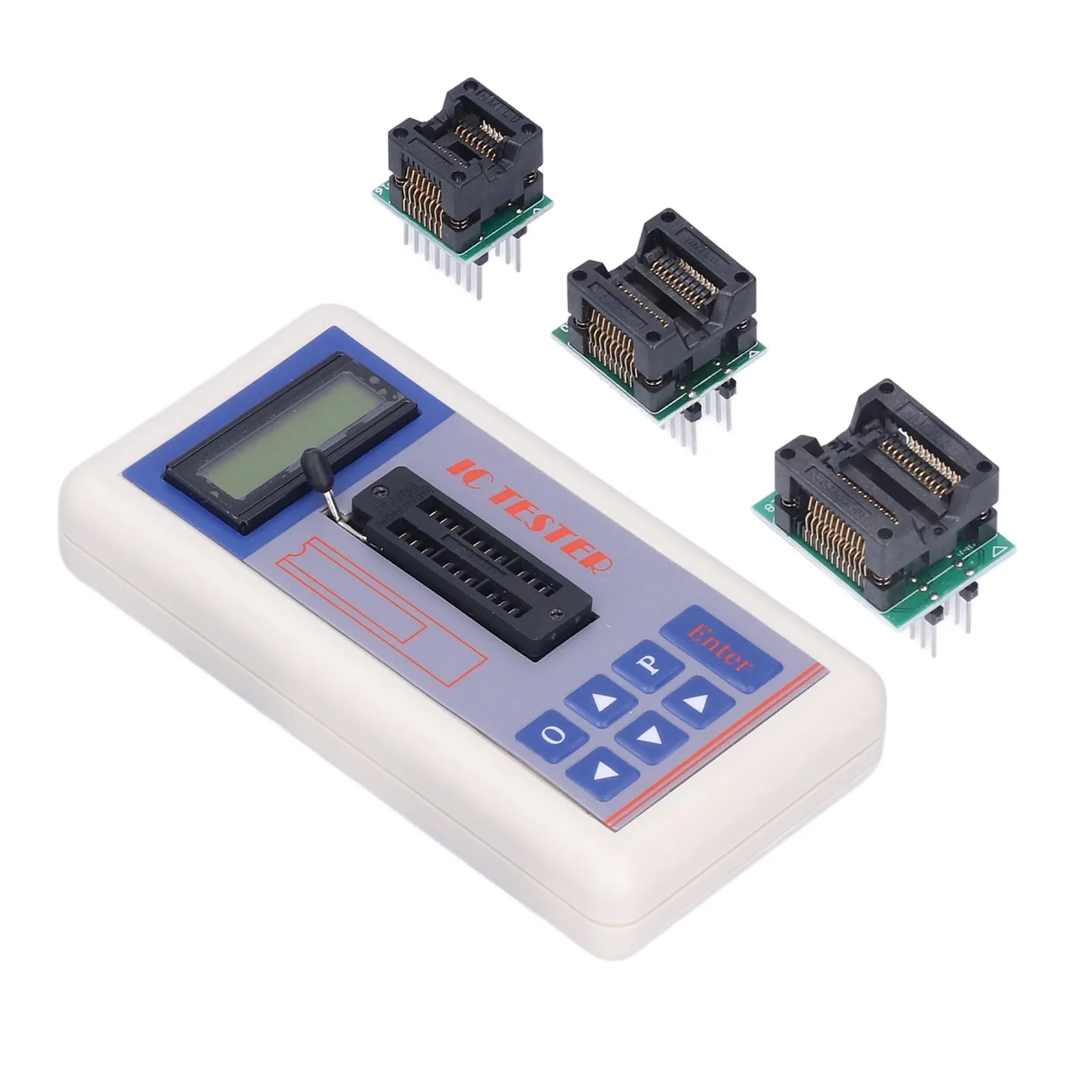 Tsh-06f Tester per circuiti integrati IC Transistor Meter con modalità AUTO 5V 3.3V per Tester a Transistor per ingegneri di microelettronica