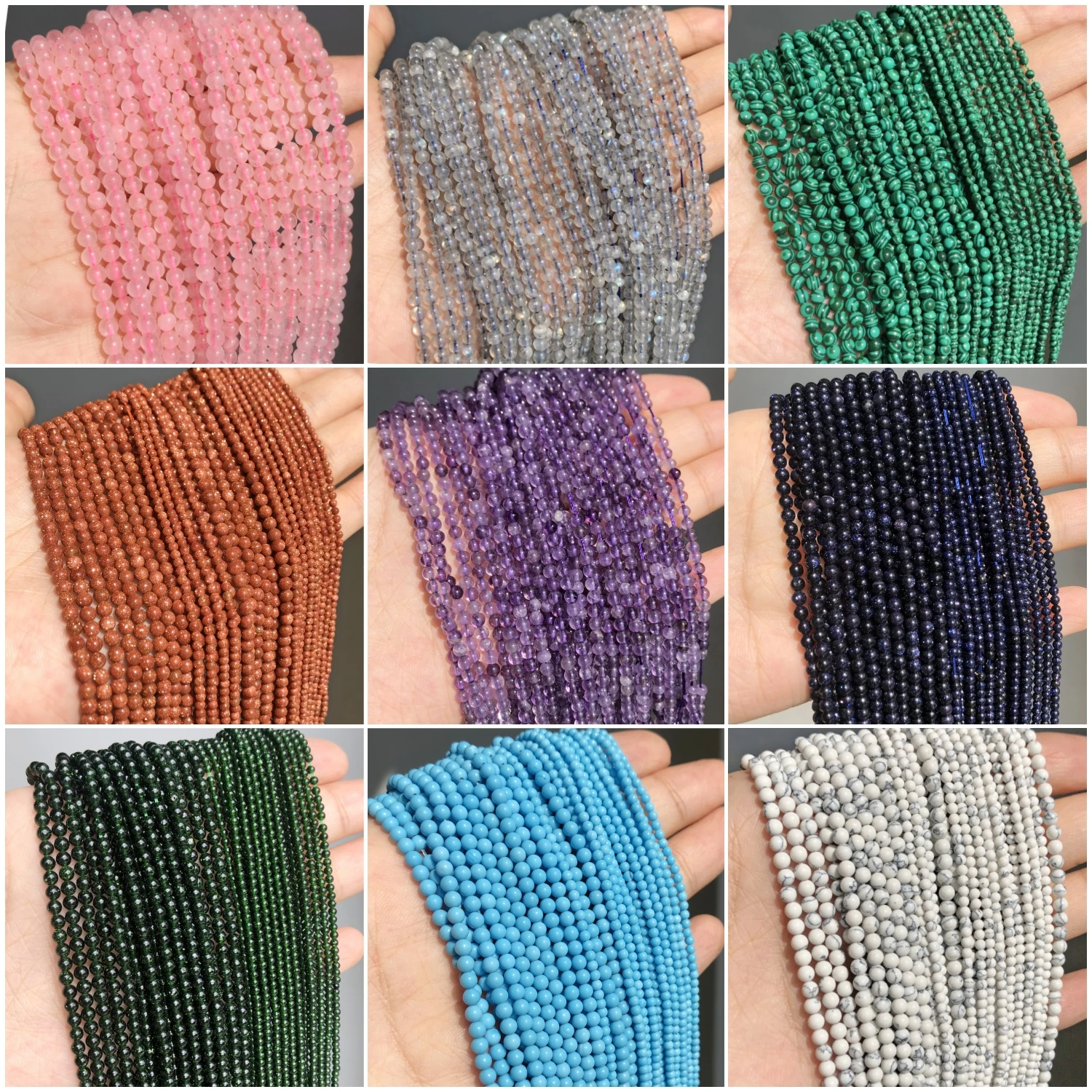 Natural Tiny Rose Q…