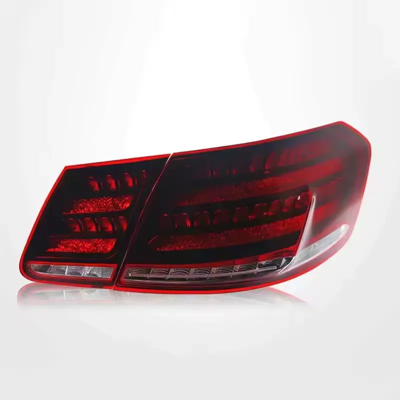 Red & Smoked Full LED Tail Light Assembly FOR E-Class W212 2009-2015 Dynamic Turn Signal Brake Rear Replacement Lamp