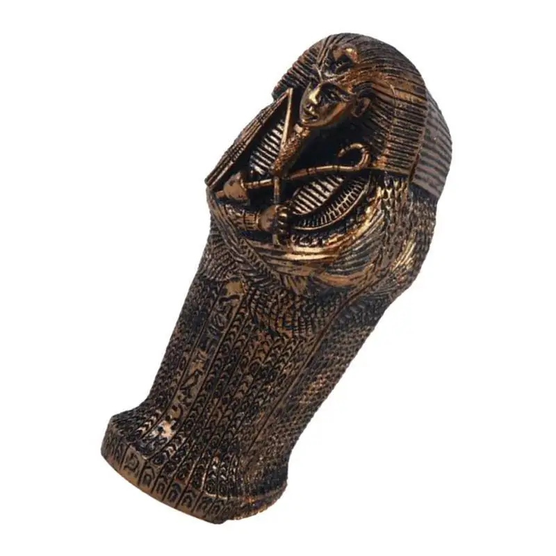 Egyptian Mummy Figure Statue Collectible Figure Decoration