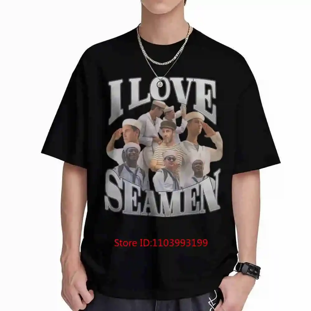 I Love Seamen Cringe Offensive Ironic Short Sleeve Tee 100% Cotton T-Shirt