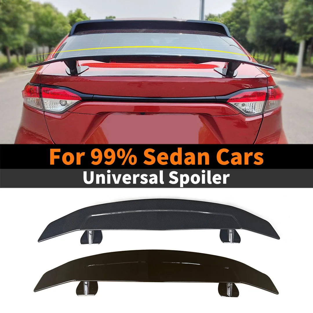 Universal Rear Air Deflector Spoiler Wing Trunk Lip Tuning For 99% Sedan Cars like BMW Audi Toyota Honda Civic Hyundai Mazda VW