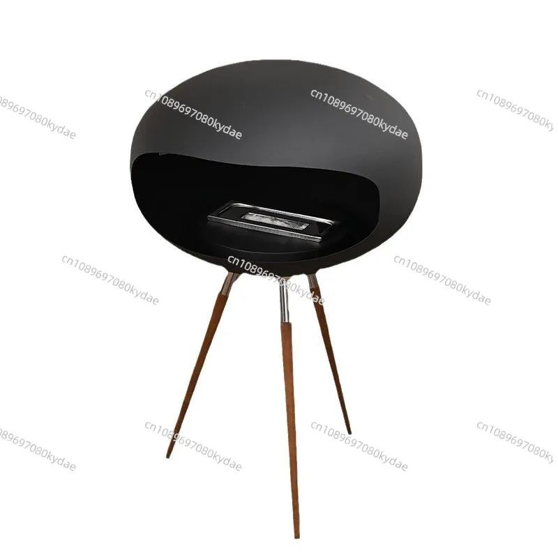 Tall Fireplace Standing Alcohol Fireplace Brazier Interior Decoration Real Stove Household Heating
