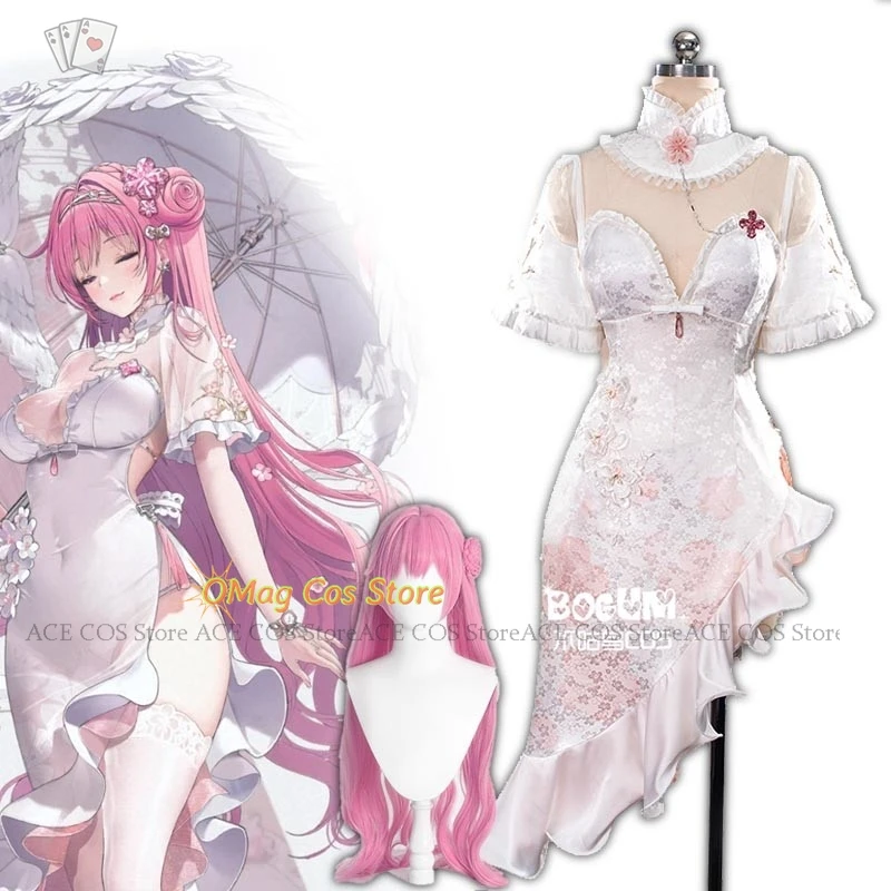 

Dorothy Game Nikke: Goddess of Victory Doro Halloween Cosplay Costume Costume Wig Outfit Qipao Women Cosplay Disfraz Mujer Carn