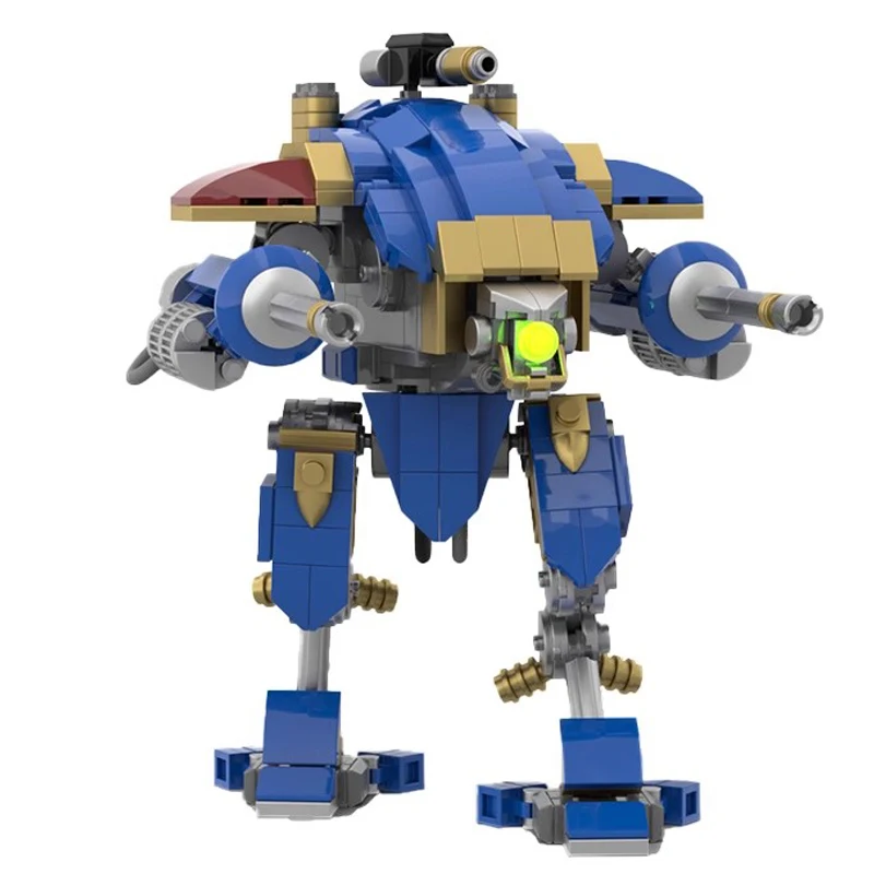 Bricklink MOC idées jeu de combat Robot réempteur Dreadnought Mecha guerrier ensembles blocs de construction créatifs jouets pour enfants cadeau de noël