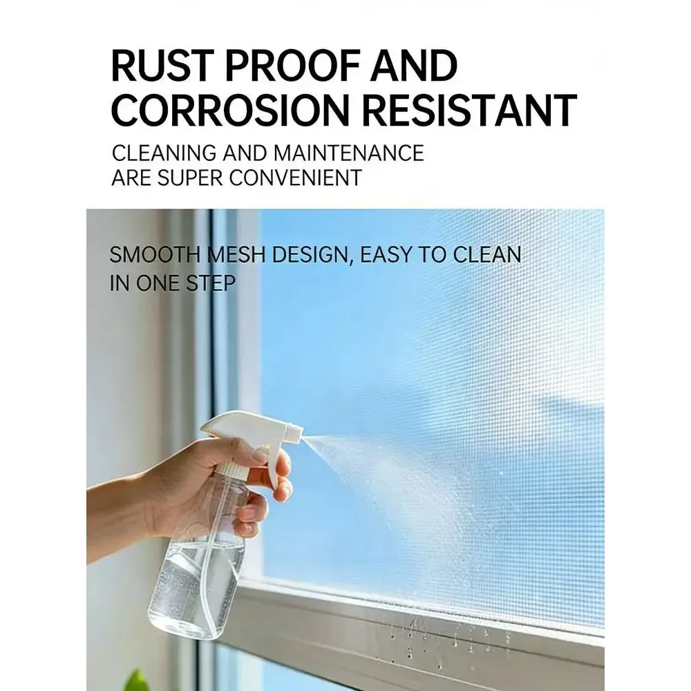 Suitable for Home and Office Gray Mosquito-proof Window Screen, Summer-specific Mosquito-proof Window Mesh, Insect Protection