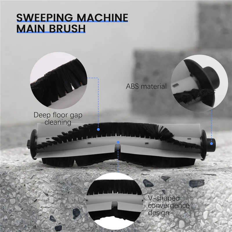 N98R مجموعة ملحقات بديلة لـ Ilife A7 A9S V8 V8S X750 X800 X785 V80 Silvercrest SSR1 Ssra1 مكنسة كهربائية روبوتية