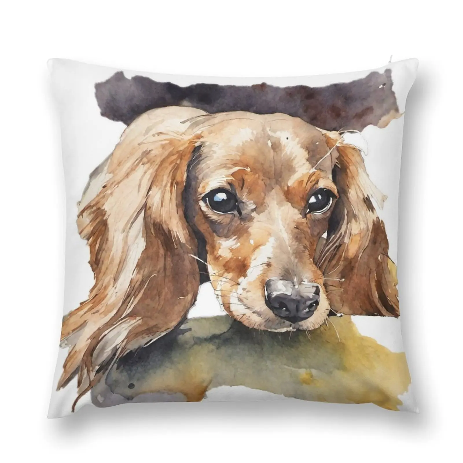 daschund Throw Pillow Throw Pillow Pillow Cover Throw Covers Pillows Aesthetic