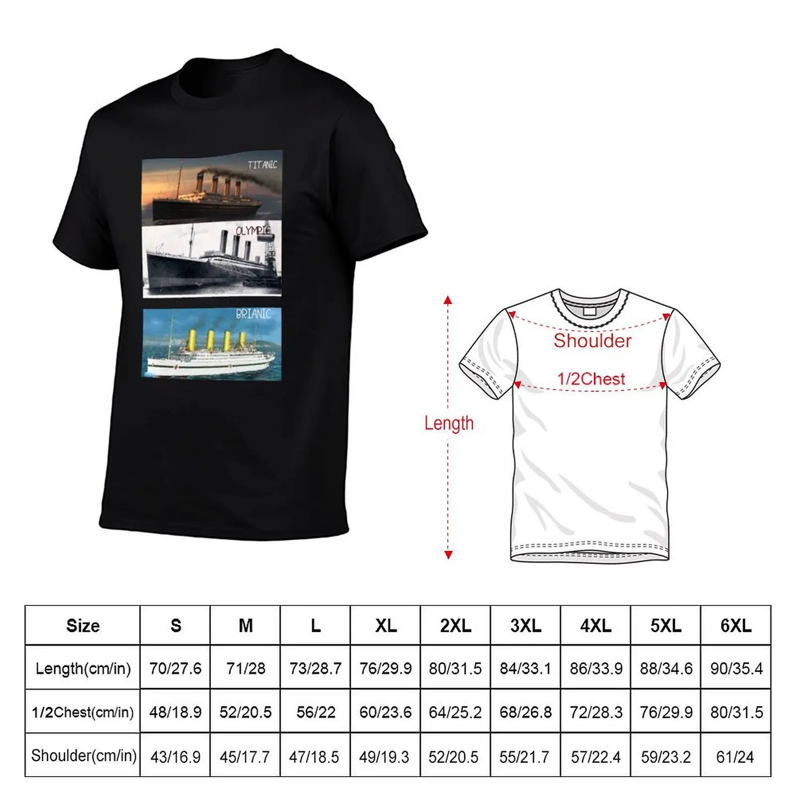 Titanic,britanic sister ship,iceberg,white star star liners,ship T-Shirt Breathable Workout Short Sleeve Top