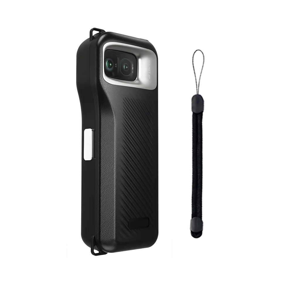Schutzhülle für DJI Osmo Pocket 4P, Reise-Hartschalen-Tragetasche mit integrierter Filteraufbewahrung und SD-Kartenhalterung & Handgelenkschlaufe