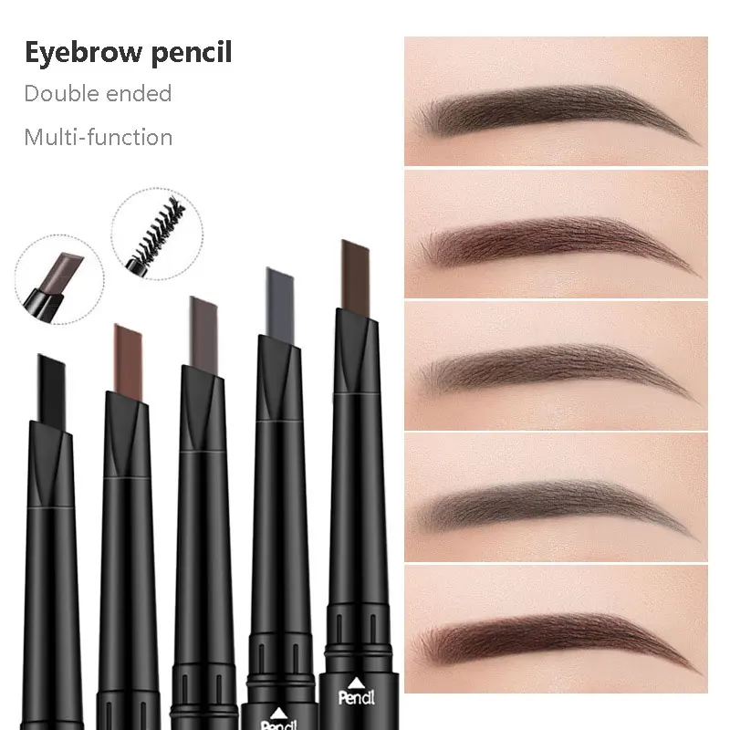 Matita per sopracciglia Microblading impermeabile Penna per sopracciglia da donna Marrone Prodotti per trucco professionale di alta qualità Cosmetici coreani