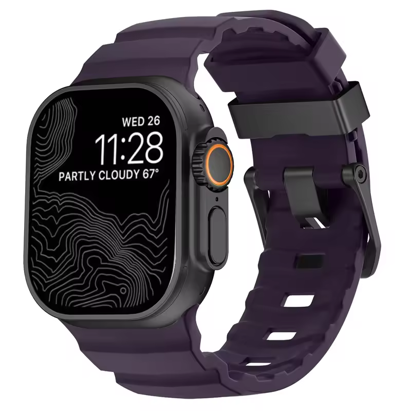 Trail Silicone Band for Apple Watch Ultra 3 2 49mm Strap 46mm 45mm 44mm Sport Bracelet for iWatch Series 11 10 Ultra 9 8 7 6 SE3 - Image 32