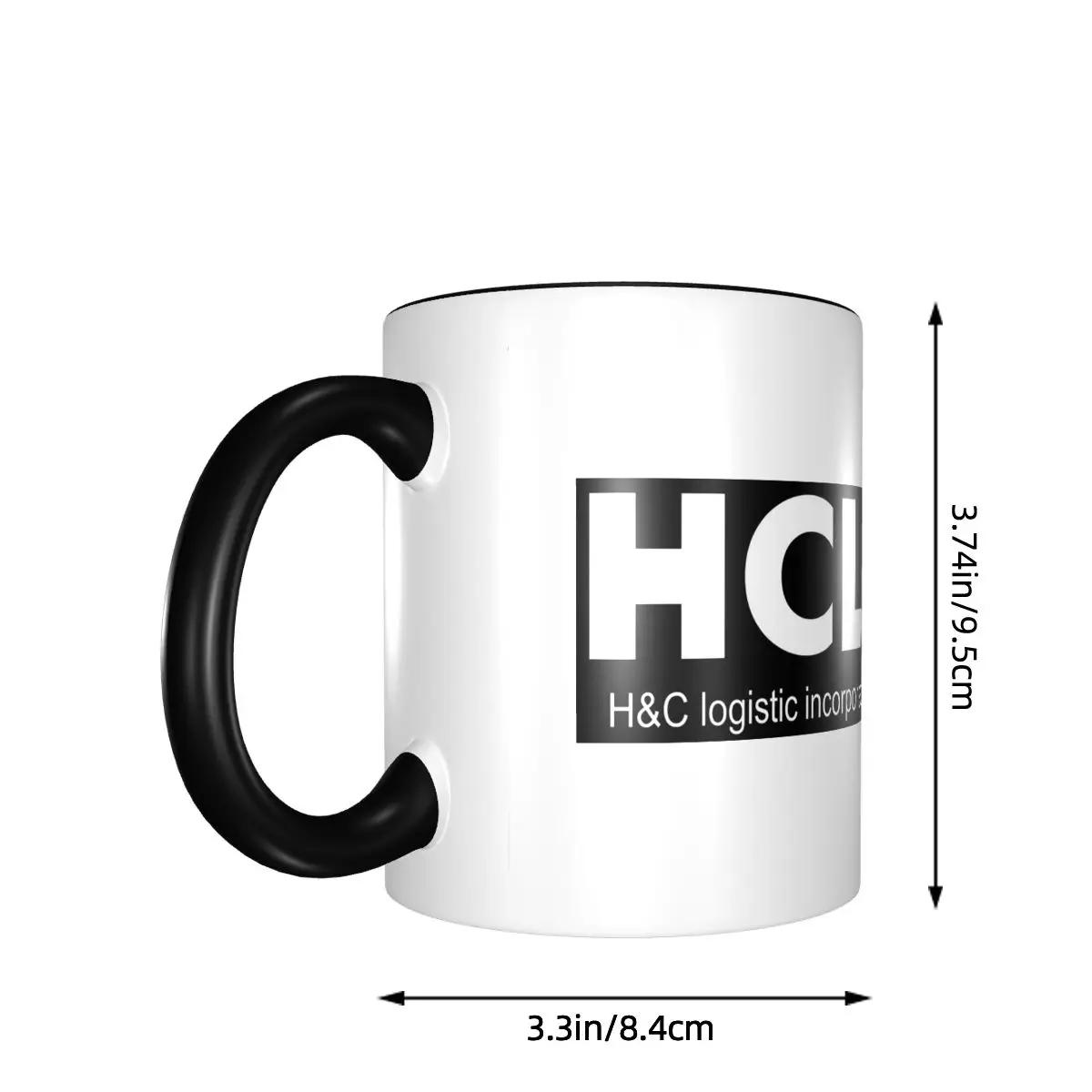 Jormungand - HCLI Logo (White) Mug Funny Ceramic Coffee Cups Tea Mugs Milk Cup Drinkware Gifts for Friends