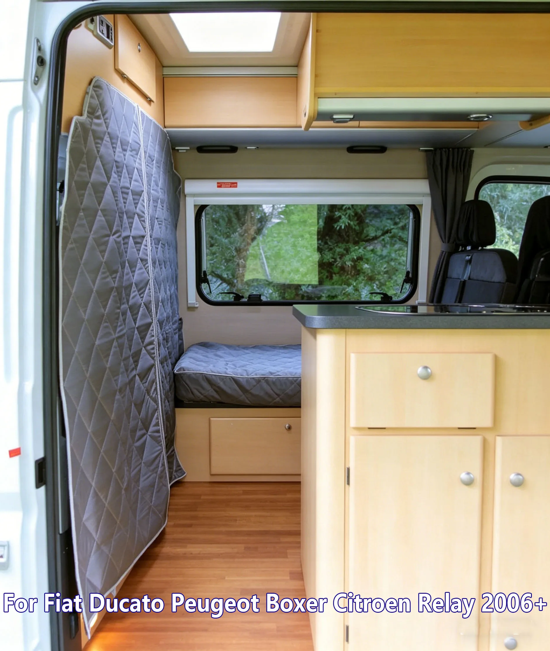 

Car Divider Isolation Curtain RV Divider Heat Insulation Partition Curtain Caravan Camper Van Winter Curtain For Fiat Ducato