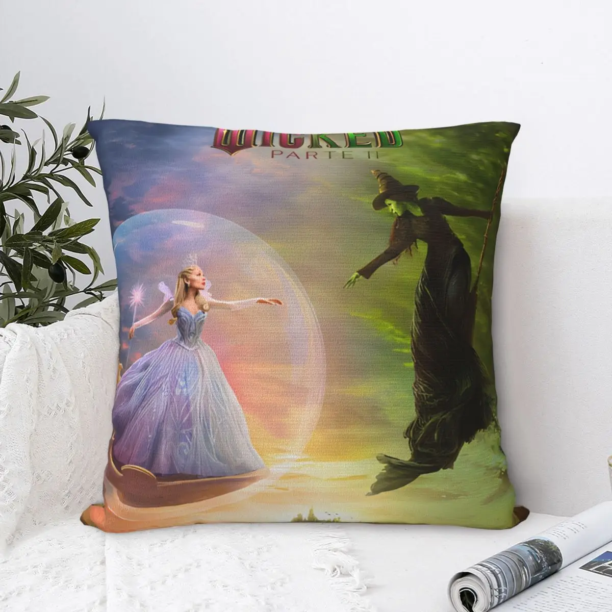 

Декоративные наволочки Wicked для хороших аксессуаров, наволочка для сидения, квадратный чехол разных размеров, дропшиппинг