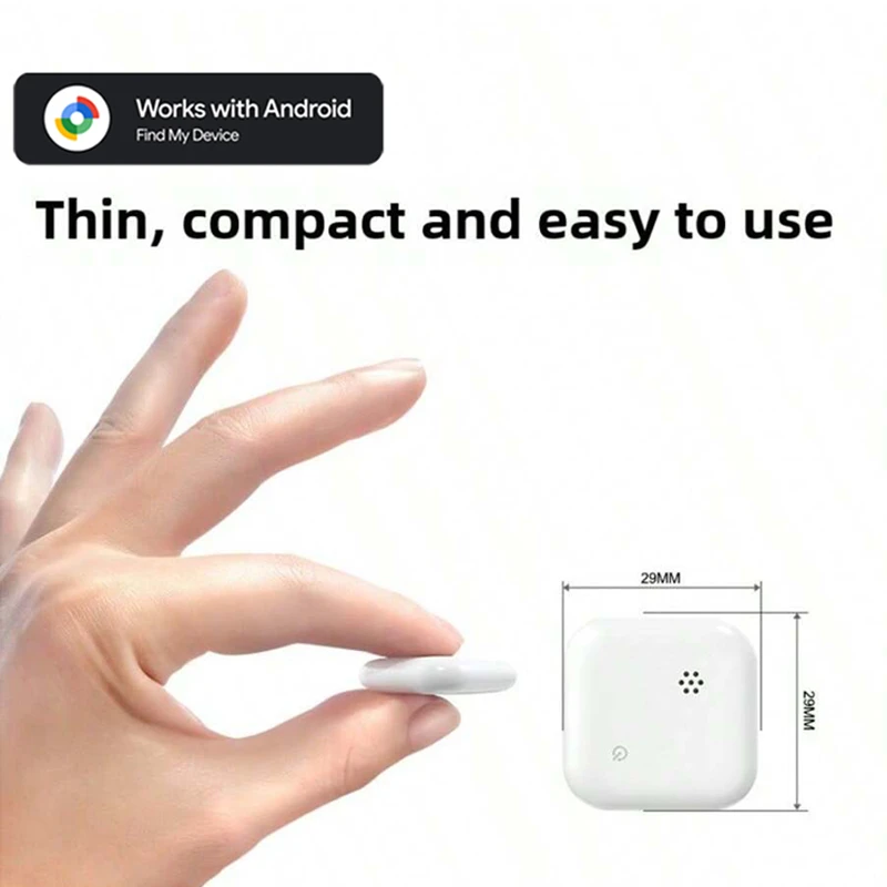 Android GPS Tracker Finder Airtag ค้นหาอุปกรณ์ของฉัน Google Bluetooth Locator ติดตามแท็กสมาร์ท Anti-lost Global Positioning 2025