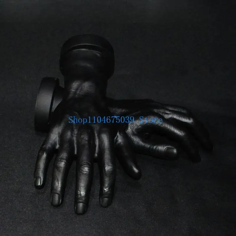 

5asd Pair of Mannequin Hands for Nail Art Practice and Design Projects Sturdy PVC Material Mannequin Hands for Ring Display