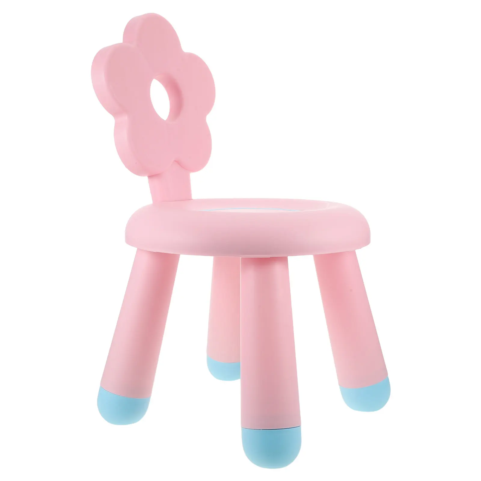 

Детский пластиковый стульчик-табурет, утолщенный, для малышей, маленький стульчик-ступенька для ванной, душа, кухни, розовый, портативный, для обуви