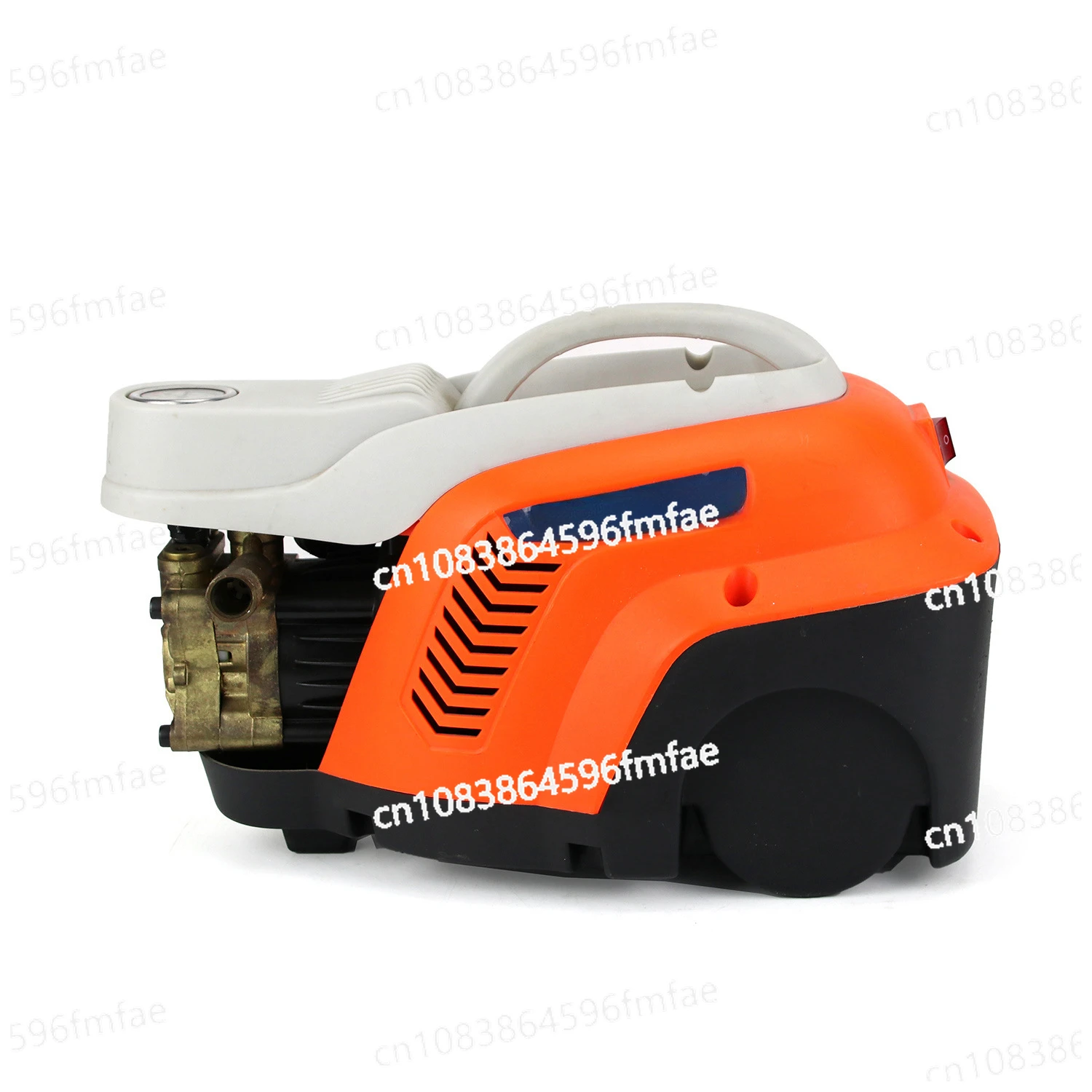 High Pressure Water Pump 220V High-power Car Mounted Water Gun Household Portable Brush Car Cleaning Machine