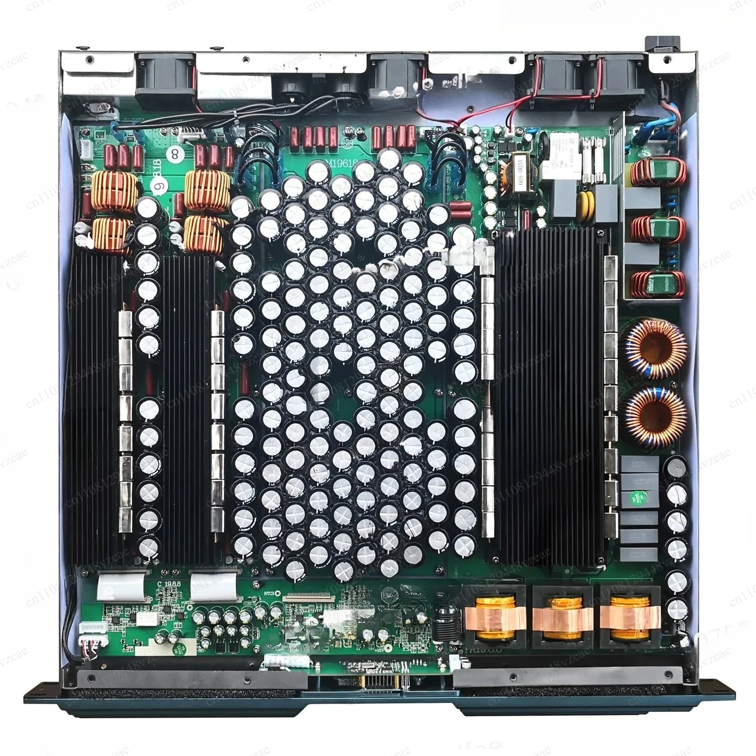 Class D 4 Channels 1U Digital Power Amplifiers 10000 Watt With PFC Professional Audio Amplifier for Subwoofer Line Array Speaker