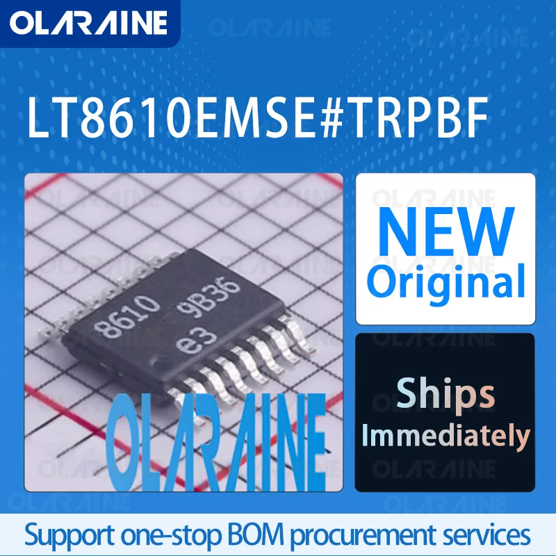 

1/5/10Pcs LT8610EMSE#TRPBF MSOP-16 original ic chip Switching regulators RoHS Voltage 40 V Current 2.5 A 1 Output