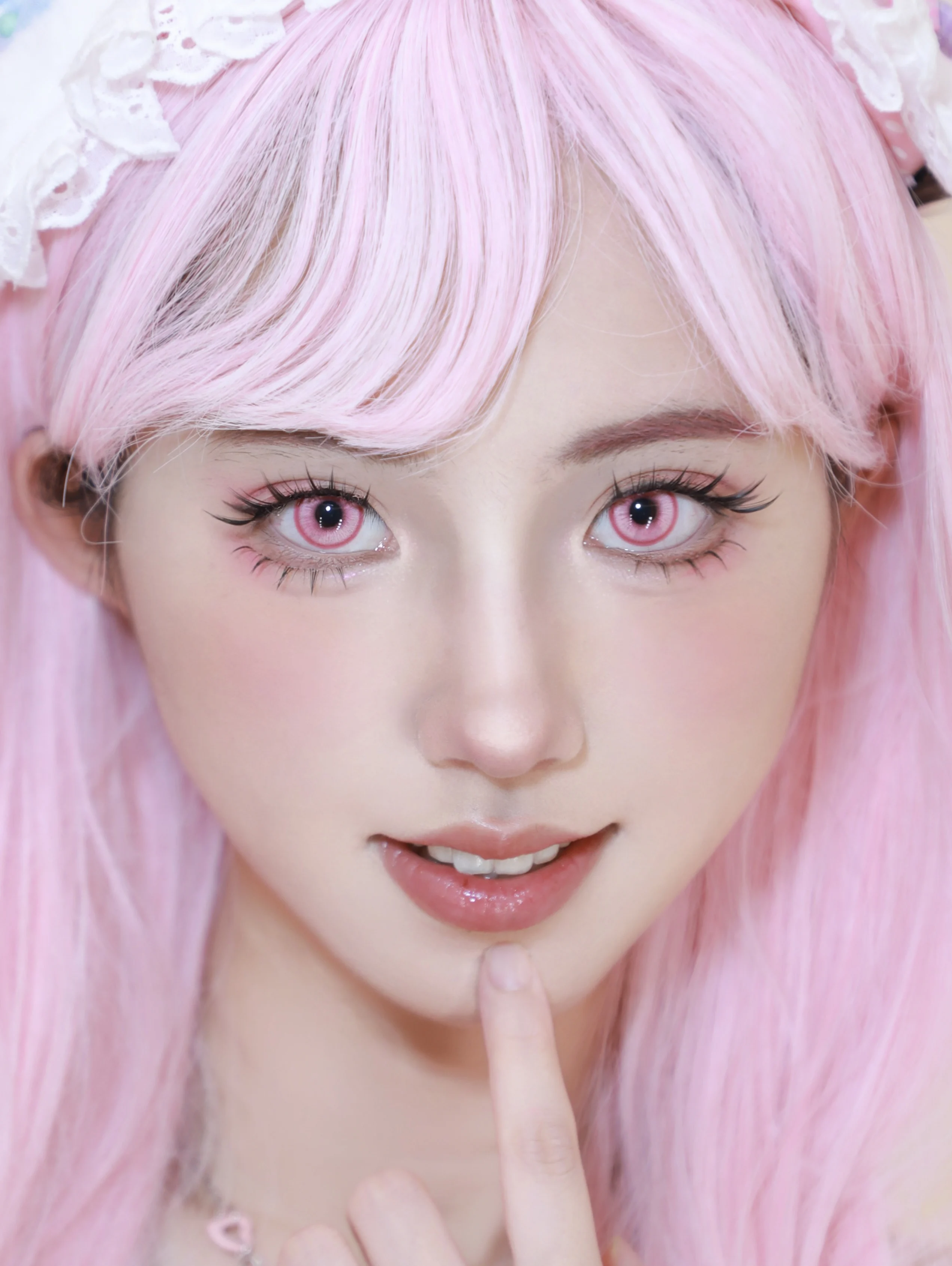 Abgestufte 1 Paar farbige Kontaktlinsen Halloween Cosplay Softlens 14,2 mm 6 Monate – Detail 12