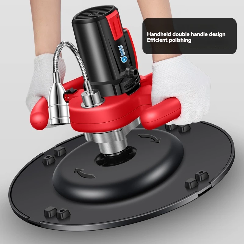 

Электрический шпатель для бетона со светодиодной подсветкой, 3980 Вт, шлифовальный станок для раствора по бетону для краски, цемента, бетона