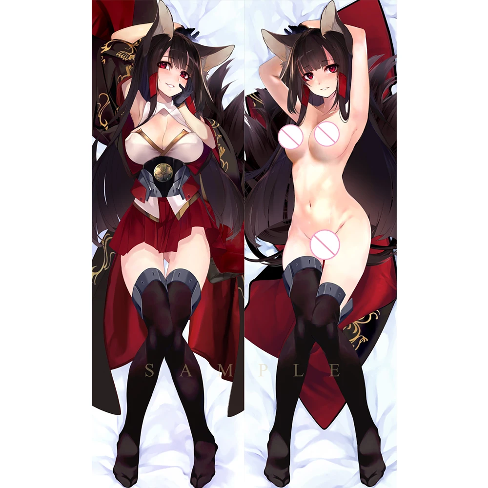 

Dakimakura Anime akagi (azur lane) Double-sided Print Life-size Body Pillow Cover Cute