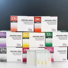 34G Piercing Painless Small Superfine Beauty Needle 4mm 6mm 8mm 13mm Sterile Steel Sharp Tip Painless Needles