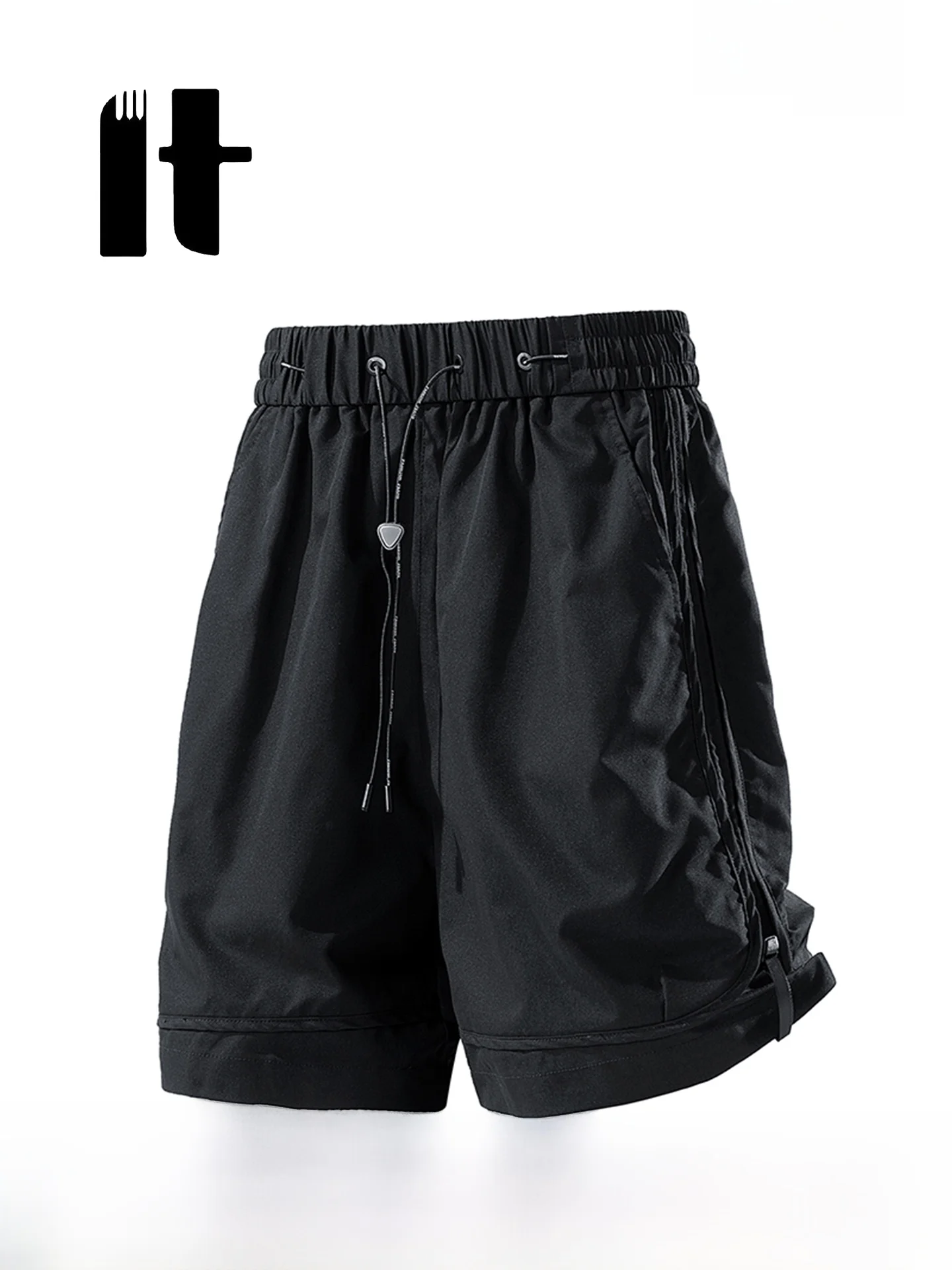 

IT Official Website American Sle Ice Silk Qui Dry Sports orts Men's Summer Breathable Loose Casual Five-Quarter Pants