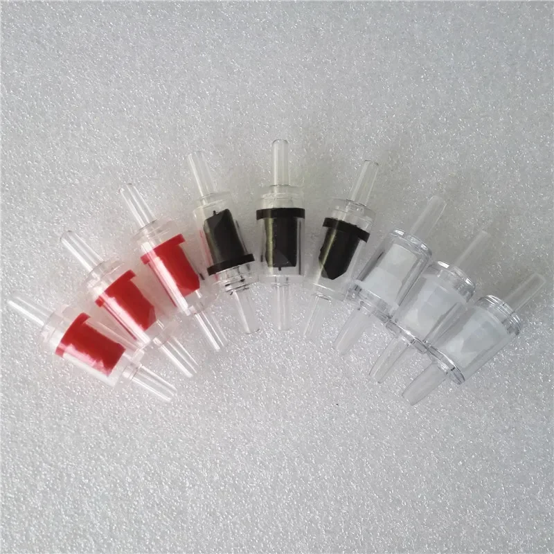 5pcs Home Fish Aquarium Air Pump Check Valve 5 X One Way Non-Return Check Valve Aquarium Co2 System Air Pump three colors