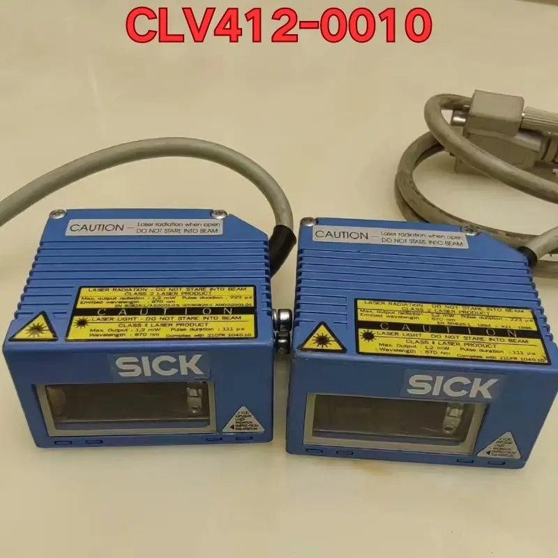 Second-hand CLV412-0010 code scanner function test is normal Quotation in November 2025