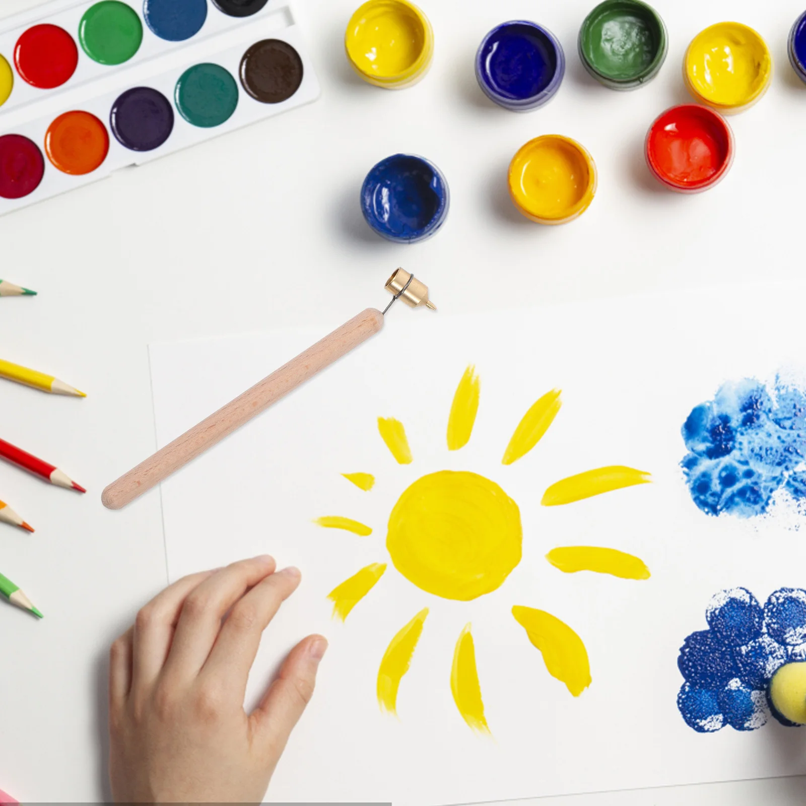 

Ergonomic Design Fine Line Fluid Pen 04mm Tip Precise Drawing Ceramic Underglaze Masking Fluid Art Fine Liners Coloured Pens