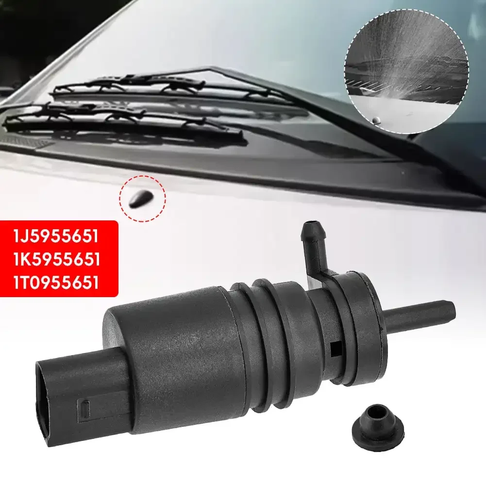 1Pcs Car Windshield Washer Pump Wiper Water Jet Motor with Rubber Washer 67128362154 Modified Accessories Drop Shipping