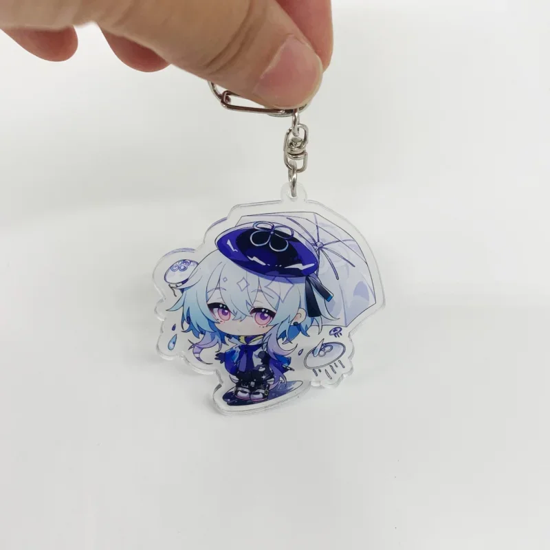 Anime Keychain Tequila Mizuki Acrylic Keyring strap Figure Hanging Accessories 6cm